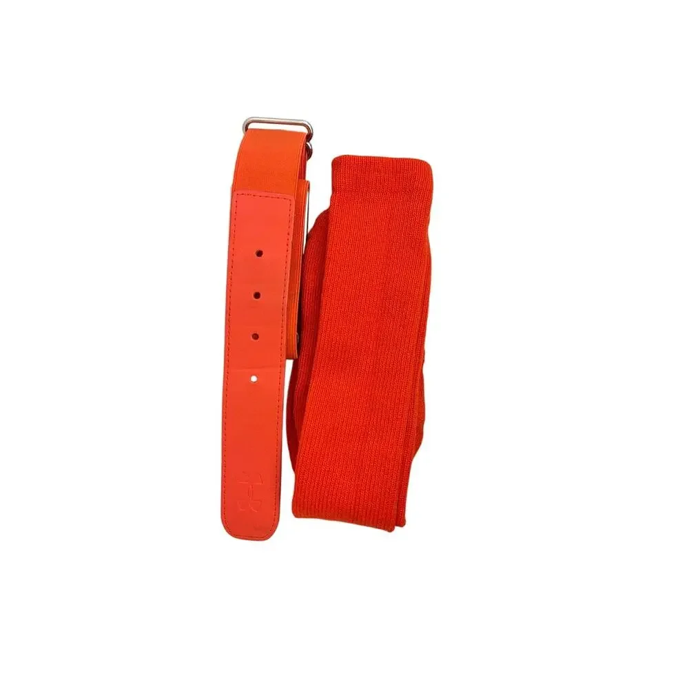 Under Armour Baseball Adjustable Belt Sock Set Orange Youth Medium